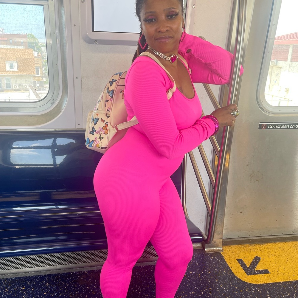 Vibrant Pink Women's Jumpsuit